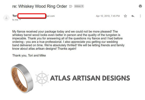 Image of 6mm Abalone Ring Mens Wedding Band Tungsten Ring, Tungsten Wedding Band Mens Ring Abalone Shell Ring Wedding Bands Women, Couples Ring Set - Atlas Artisan Designs